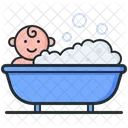 Kinderbadewanne  Symbol