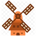 Kinderdijk windmills  Icon