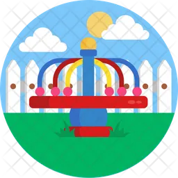 Kindergarden merry-go-round  Icon