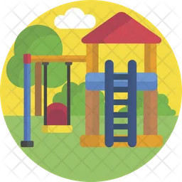 Kindergarten Slide  Icon