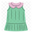 Kinderkleid Kleid Mode Symbol