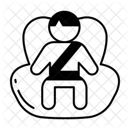Kindersitz  Symbol