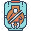 Kindersitz Baby Sitz Symbol