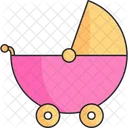 Kinderwagen Madchen Baby Icon