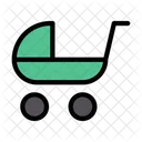 Baby-Kinderwagen  Symbol