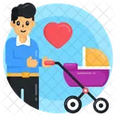 Kinderwagen  Symbol