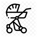 Baby Wagen Kleidung Symbol