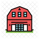 Barndominium Haus Farbe Symbol