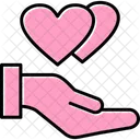 Kindness Love Hand Icon