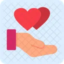 Kindness Love Hand Icon