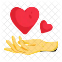 Kindness Giving Love Giving Hearts Icon