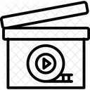 Kinematographie Filmproduktion Filmaufnahme Symbol