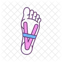 Foot Tape Pain Icon