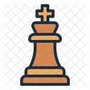 King Chess Piece Piece Icon