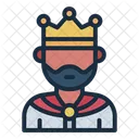 King Crown Monarchy Icon