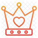 Crown King Love King Love King Icon