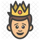Male Monarch Ruler Icon