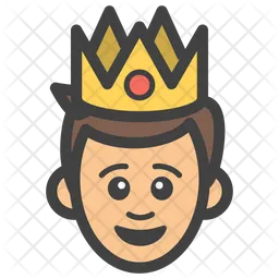 King Emoji Icon