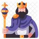 King Medieval Crown Icon