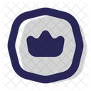 King Emblem Crown Icon