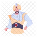 Ancient King King Costume Male Ruler Icon
