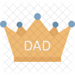 King Dad Icon