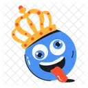 King Emoji  Icon