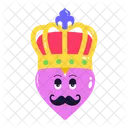 King Heart Icon