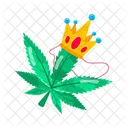 King Marijuana  Icon