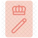 King Of Wands Leader Tarot Icon