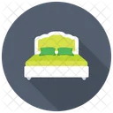 Bedroom Bed Double Icon