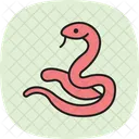 Cobra Rei Cobra Rei Reptil Ícone