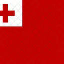 Kingdom Of Tonga Flag Country Icon