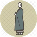 Kinhin monk  Icon