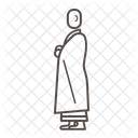 Kinhin monk  Icon