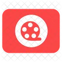 Kinorolle Filmrolle Filmrolle Symbol