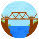 Kwai Yai Brucke Thailand Brucke Fussgangerbrucke Symbol