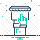 Stand Screen Touchscreen Icon