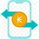 Kip Money Currency Exchnage Icon