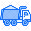 LKW Sand Gebaude Symbol