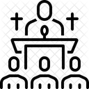 Kirchentreffen  Symbol