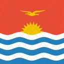 Kiribati Flag World Icon