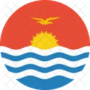Kiribati Bandera Mundo Icono