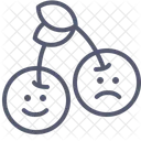 Kirsche Obst Glucklich Symbol