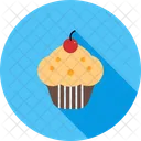 Kirsche Cupcake Suss Symbol