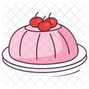 Kuchen Sahnetorte Dessert Symbol