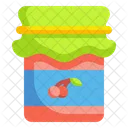 Kirschmarmelade Marmelade Fruhstuck Icon