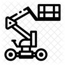 Hubarbeitsbuhne Hebezeug Heber Symbol