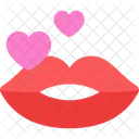 Kiss Love Lips Icon
