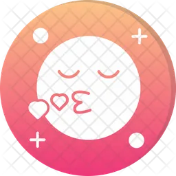 Kiss Emoji Icon